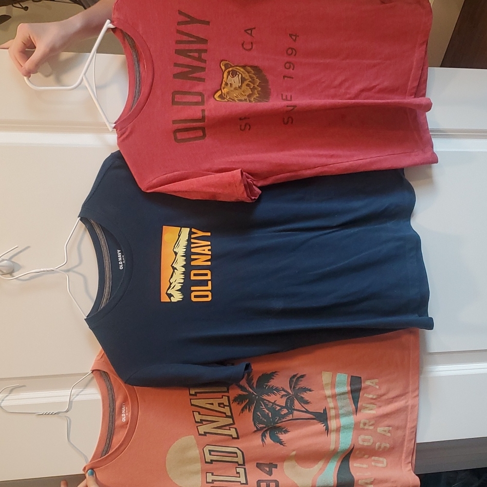Lot of 3 Old Navy Boys TShirt XL